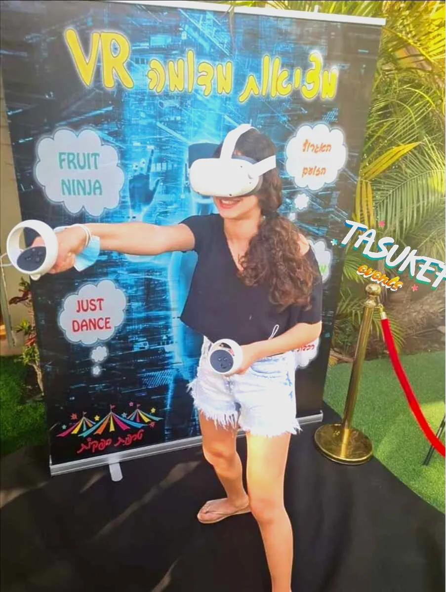 מציאות מדומה VR לאירועים – תעשו כיף