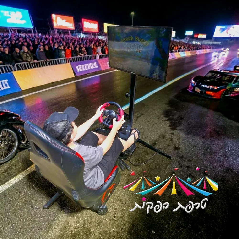 סימולטור מרוצים מלא אדרנלין – טרפת הפקות – תמונה 2