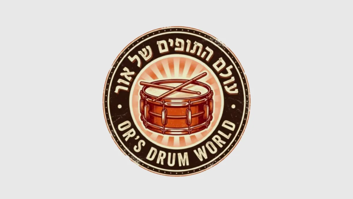 עולם התופים של אור - כרטיס ביקור דיגיטלי