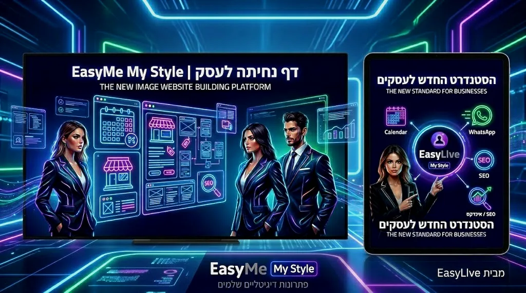 דף נחיתה לעסק | בניית דפי נחיתה ממירים | EasyMe